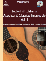 Lezioni di Chitarra Acustica & Classica Fingerstyle – Vol. 1