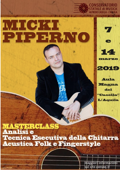 Micki Piperno_Conservatorio_Aquila